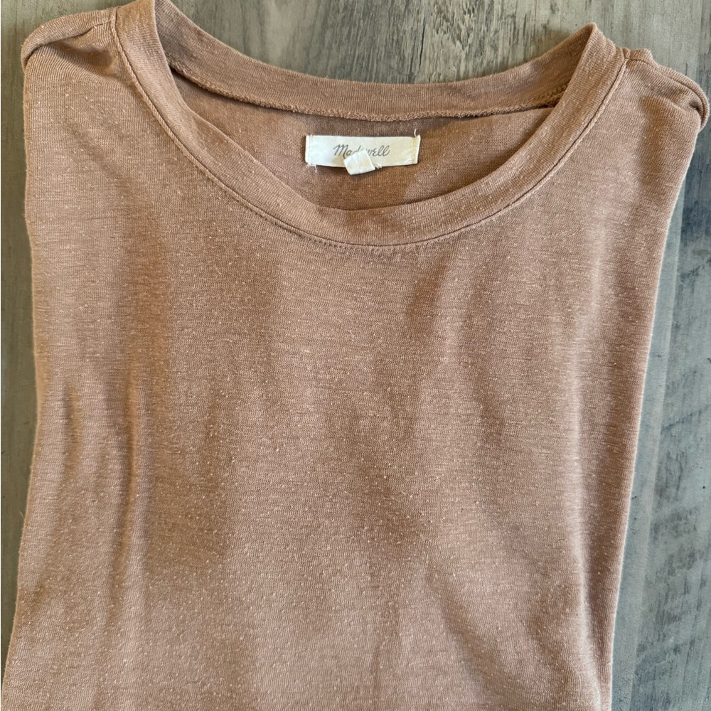 Brown Crew Neck T-Shirt